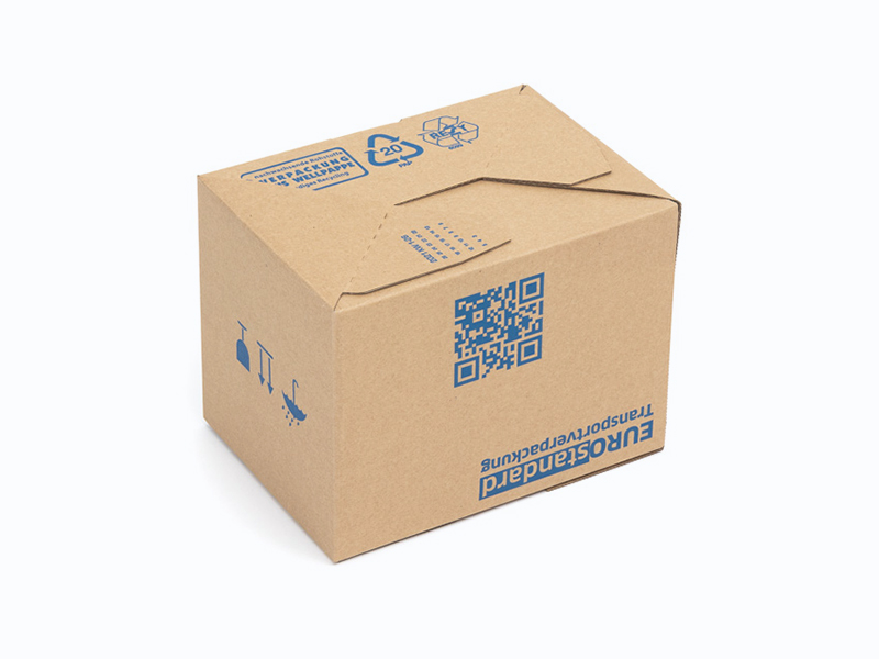 QR codes and barcodes on cartons for product traceability