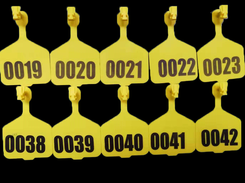 Serial Number Coding on Animal Identification Labels