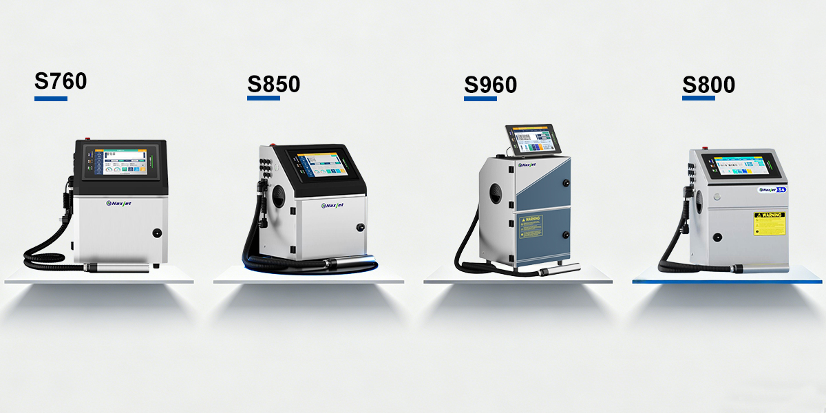 Naxjet Continuous Inkejt Printer solutions for every production lines Naxjet Continuous Inkejt Printer solutions for every production lines