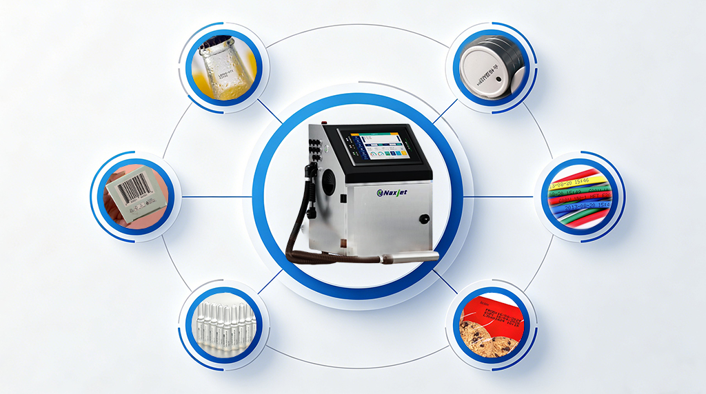 NAXJET CIJ printing machine applictions NAXJET CIJ printing machine applictions