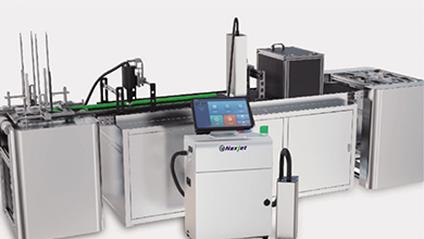 Color UV digital printing for multi-page cartons