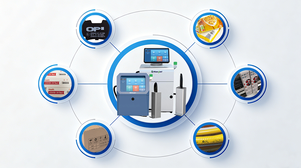 NAXJET inustrial high resolution inkjet printing applications