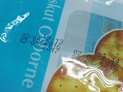 food packaging cij inkjet printing date coder
