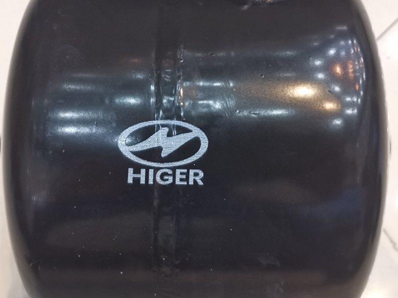 Industrial coated metal parts white ink logo printing Industrial coated metal parts white ink logo printing