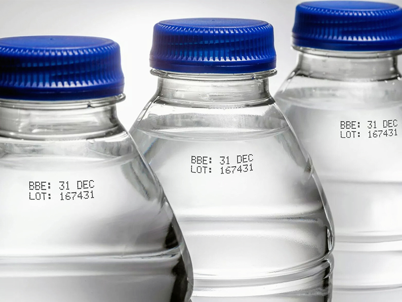 water bottle batch coding printer machine
