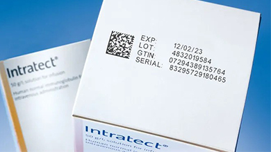 folding pharma packaging lot code printing