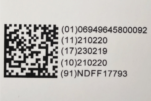 GS1 QR Codes high resolution inkjet printing GS1 QR Codes high resolution inkjet printing