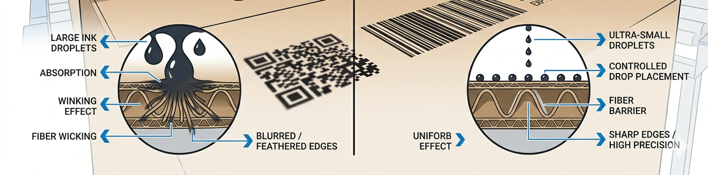 high resolution inkjet printer precisely controlled droplet size